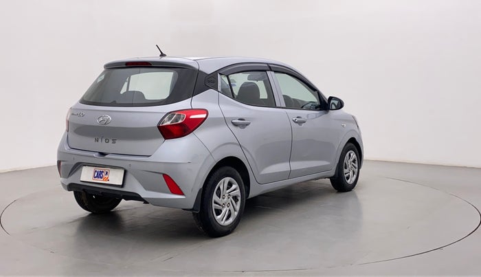 2021 Hyundai GRAND I10 NIOS MAGNA 1.2 KAPPA VTVT CNG, CNG, Manual, 19,693 km, Right Back Diagonal
