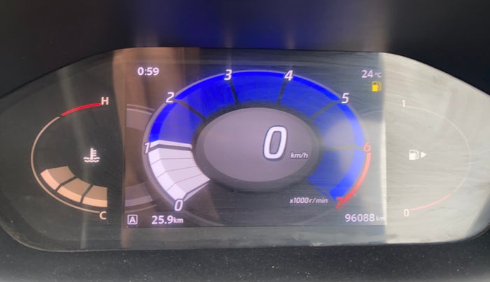 2022 Nissan MAGNITE XV MT, Petrol, Manual, 96,081 km, Odometer Image