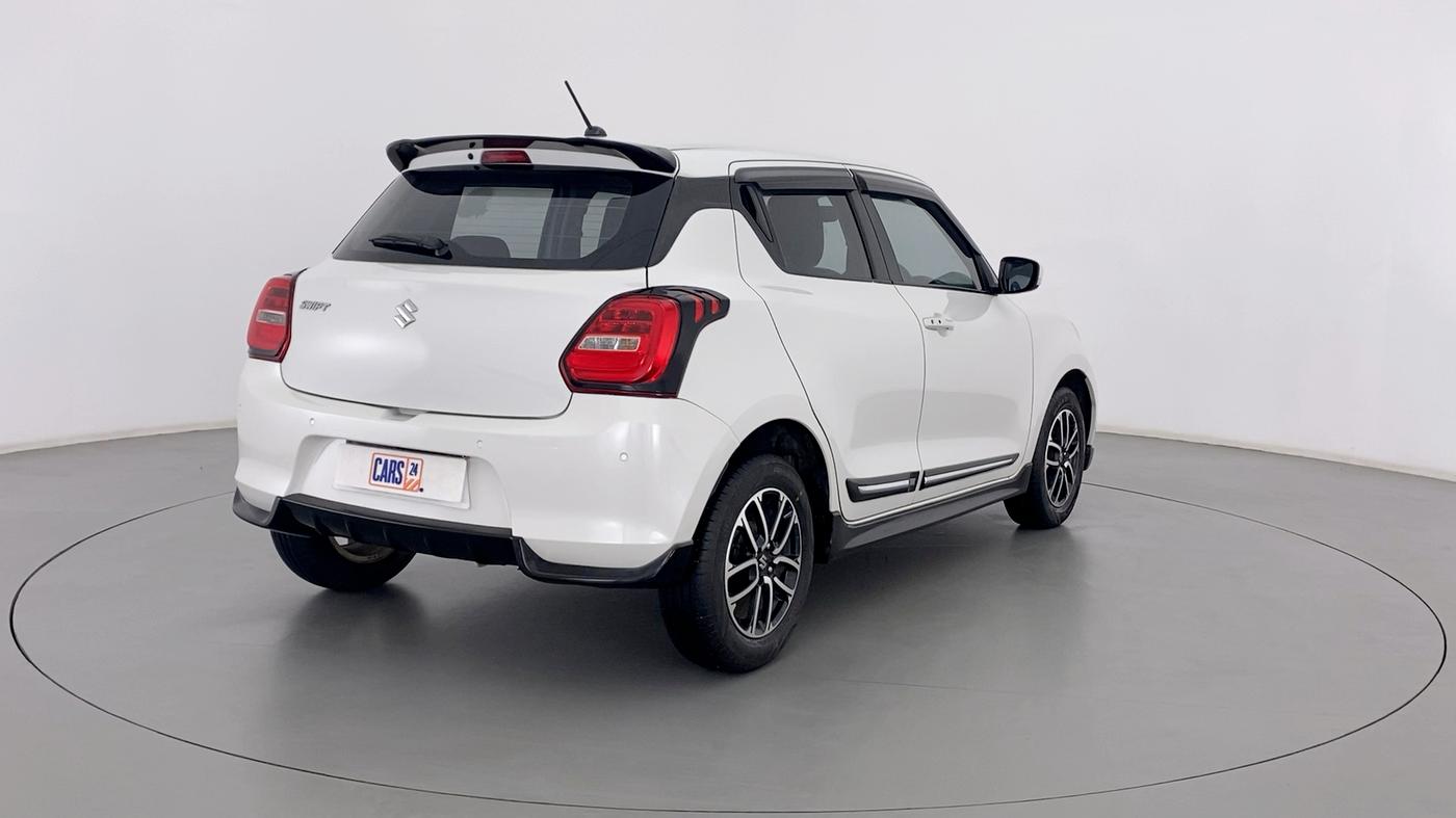 2019 Maruti Swift ZXI + AMT, Petrol, Automatic, 14,851 km, Right Back Diagonal
