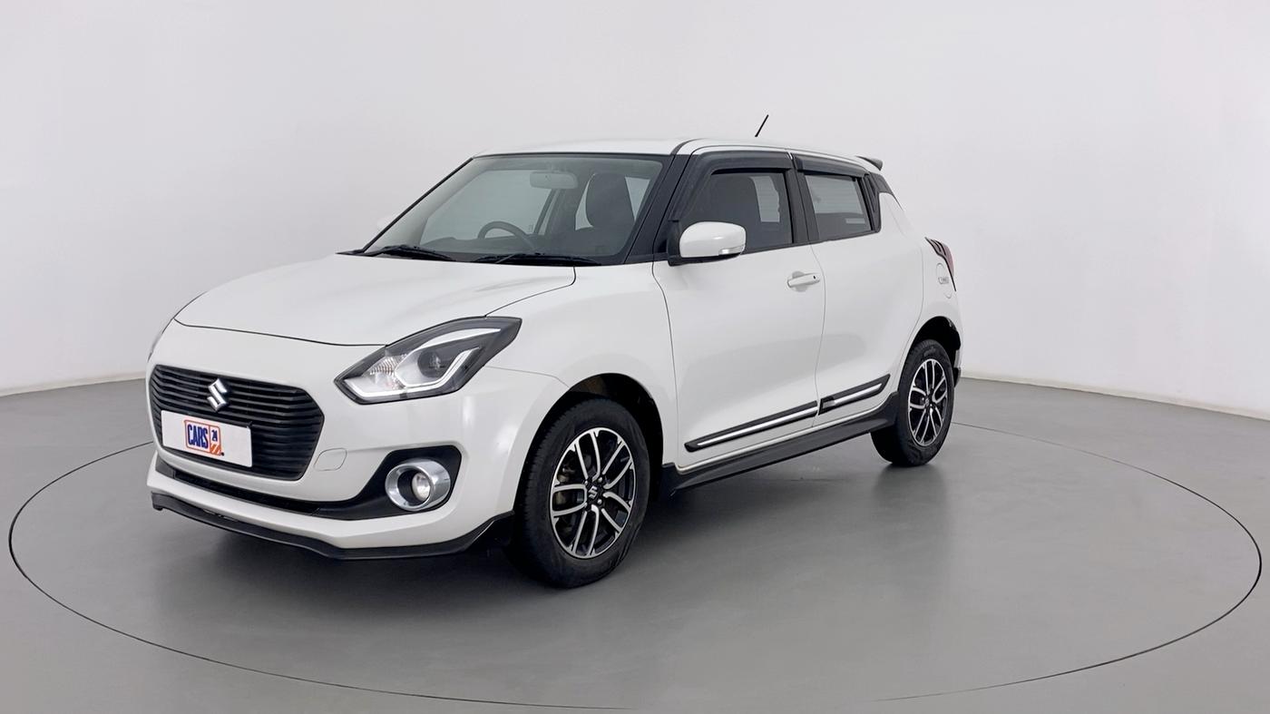 2019 Maruti Swift ZXI + AMT, Petrol, Automatic, 14,851 km, Left Front Diagonal