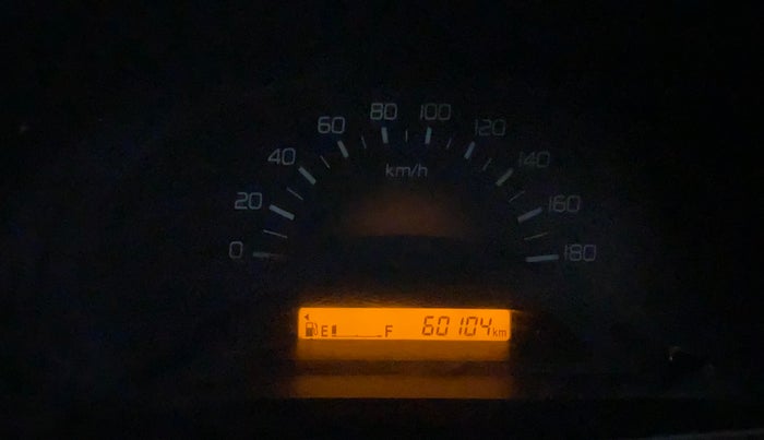 2014 Maruti Wagon R 1.0 LXI, Petrol, Manual, 60,043 km, Odometer Image