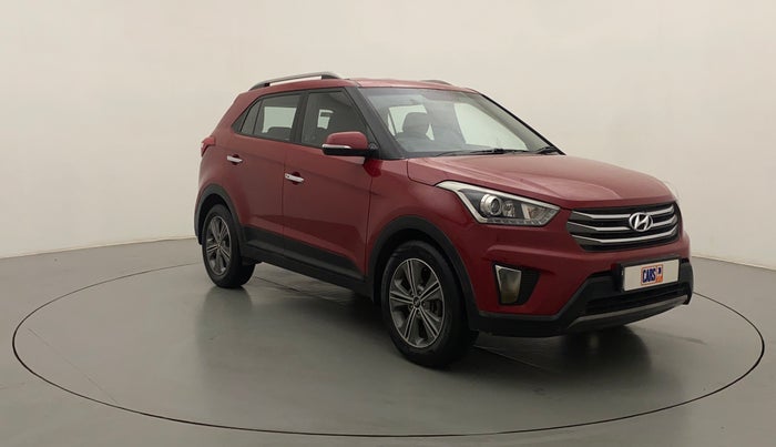 2016 Hyundai Creta SX PLUS AT 1.6 PETROL, Petrol, Automatic, 57,657 km, Right Front Diagonal