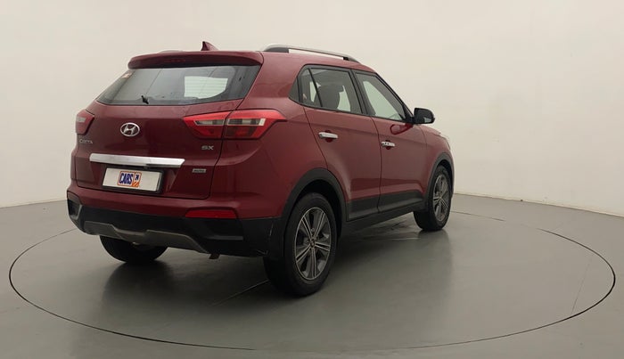 2016 Hyundai Creta SX PLUS AT 1.6 PETROL, Petrol, Automatic, 57,657 km, Right Back Diagonal