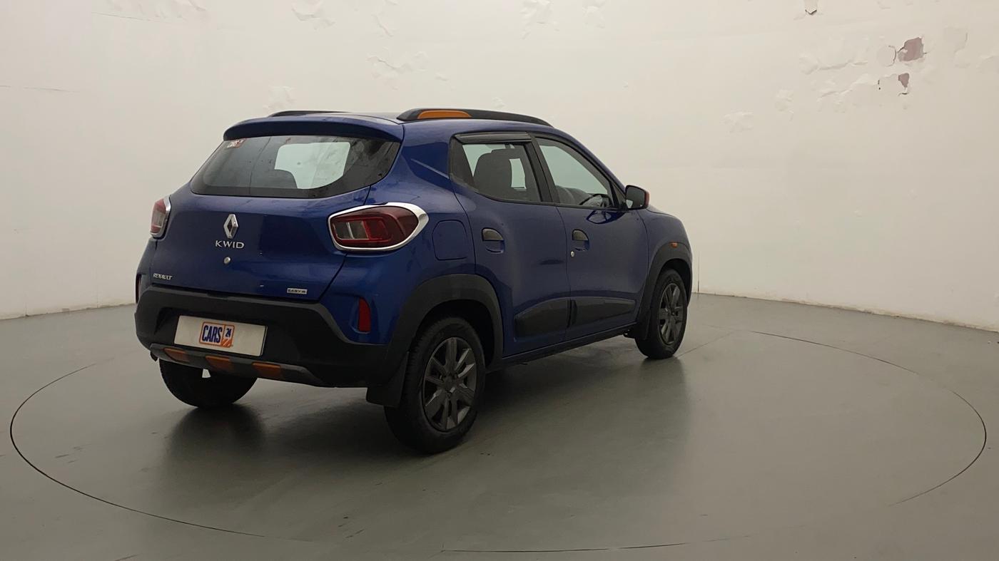 2020 Renault Kwid CLIMBER 1.0 AMT (O), Petrol, Automatic, 13,976 km, Right Back Diagonal