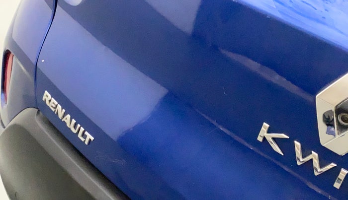 2020 Renault Kwid CLIMBER 1.0 AMT (O), Petrol, Automatic, 13,976 km, Dicky (Boot door) - Minor scratches