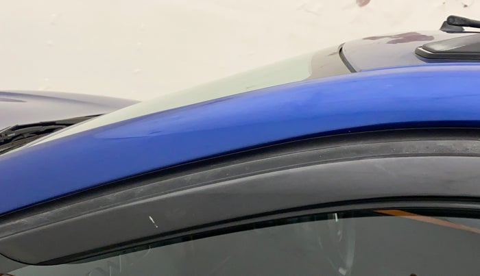 2020 Renault Kwid CLIMBER 1.0 AMT (O), Petrol, Automatic, 13,976 km, Left A pillar - Slightly dented