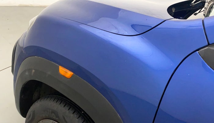 2020 Renault Kwid CLIMBER 1.0 AMT (O), Petrol, Automatic, 13,976 km, Left fender - Slightly dented
