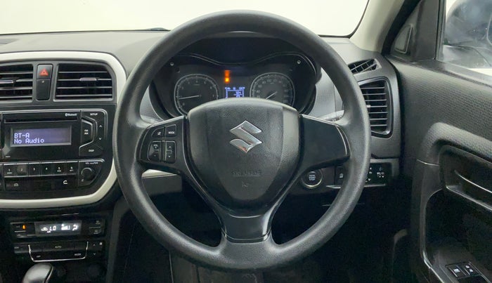 2020 Maruti Vitara Brezza VXI AT SHVS, Petrol, Automatic, 30,949 km, Steering Wheel Close Up