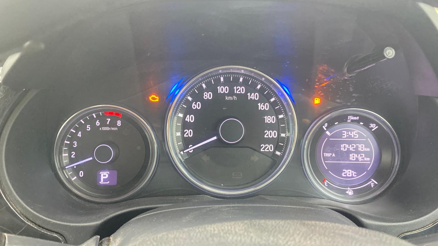 2017 Honda City 1.5L I-VTEC ZX CVT, Petrol, Automatic, 1,04,350 km, Odometer Image