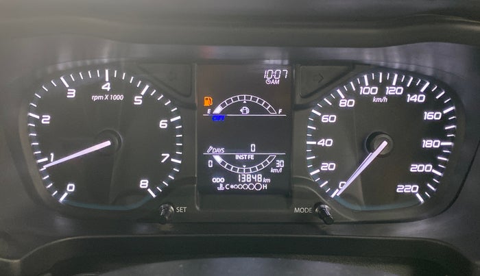 2022 Tata ALTROZ XZ PETROL, Petrol, Manual, 13,803 km, Odometer Image