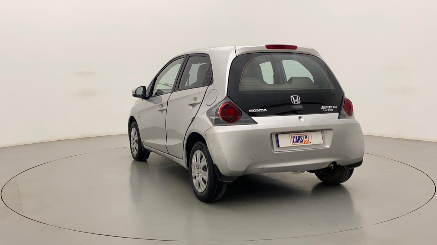 2015 Honda Brio S MT, Petrol, Manual, 74,129 km, Left Back Diagonal