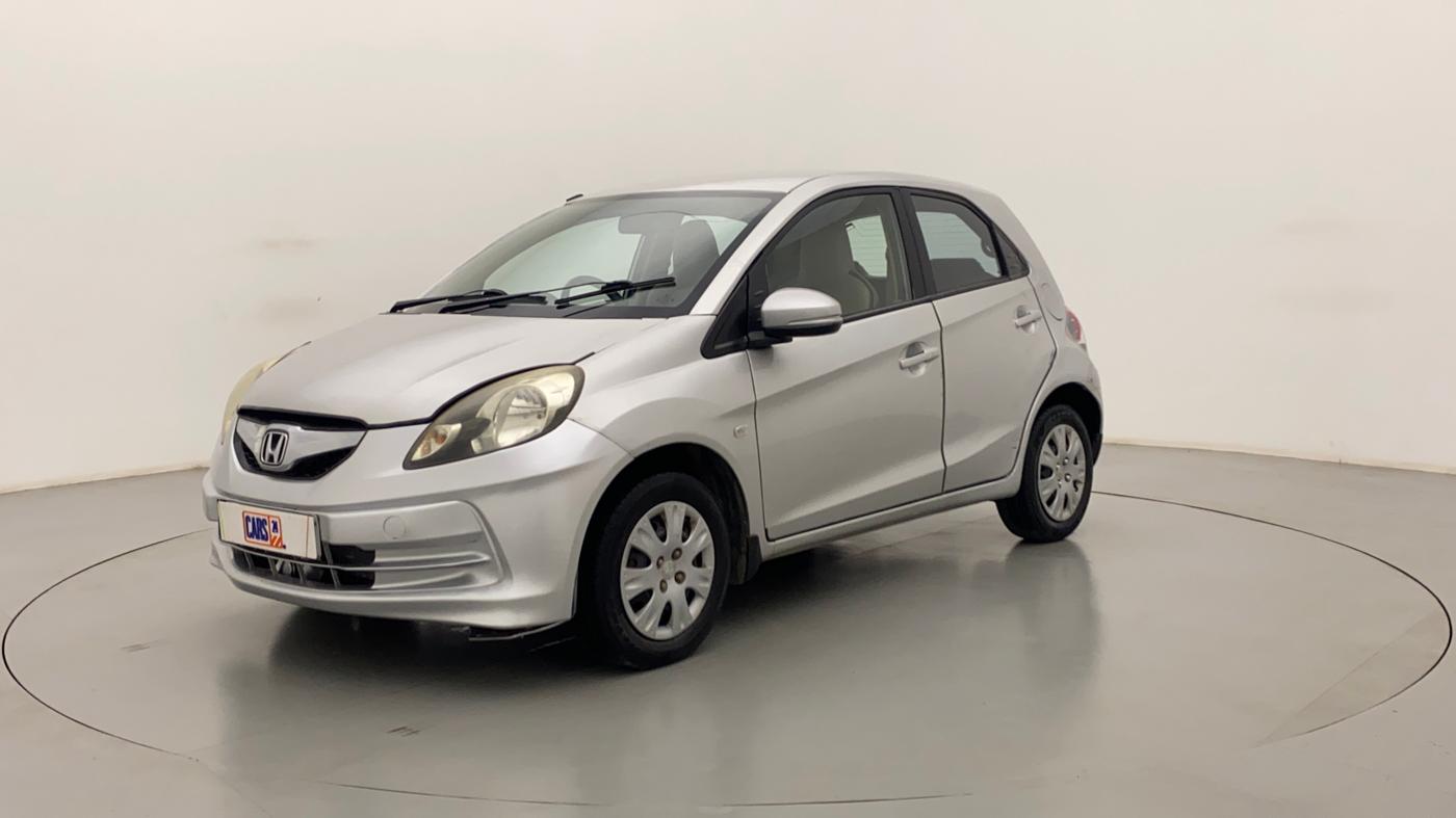 2015 Honda Brio S MT, Petrol, Manual, 74,129 km, Left Front Diagonal