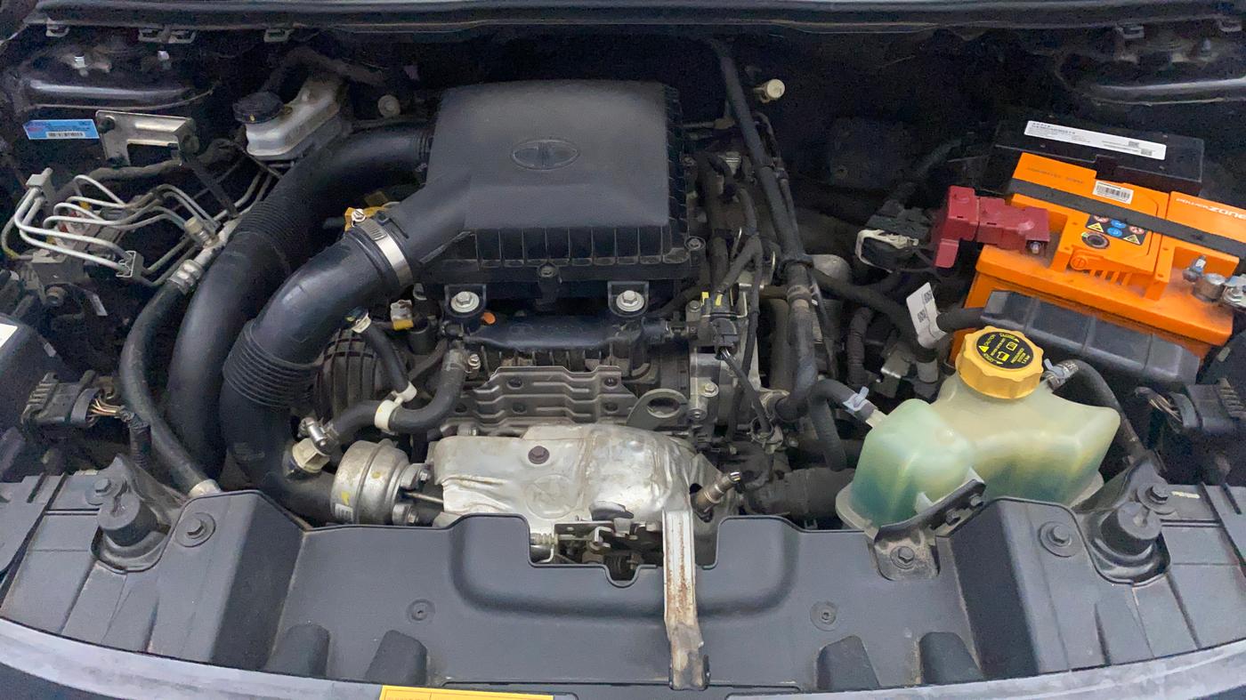 2022 Tata NEXON XZ PLUS PETROL DARK EDITION, Petrol, Manual, 37,343 km, Engine View
