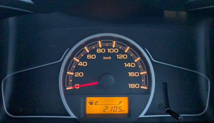 2021 Maruti Alto VXI, Petrol, Manual, 2,357 km, Odometer Image