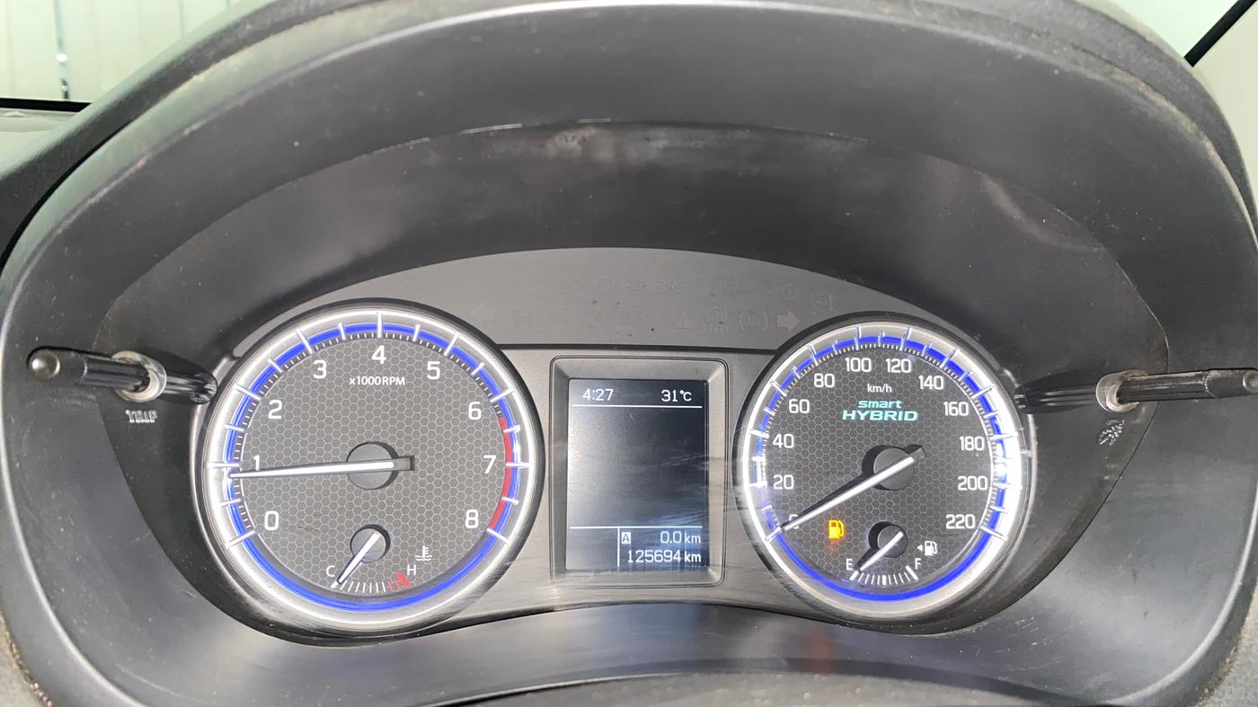 2020 Maruti S Cross ZETA 1.5, Petrol, Manual, 1,25,687 km, Odometer Image