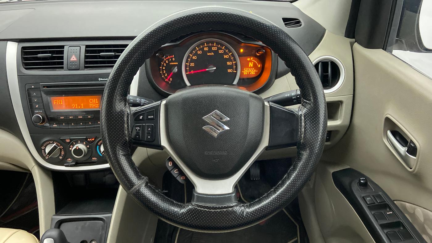 2016 Maruti Celerio ZXI AMT, Petrol, Automatic, 50,322 km, Steering Wheel Close Up