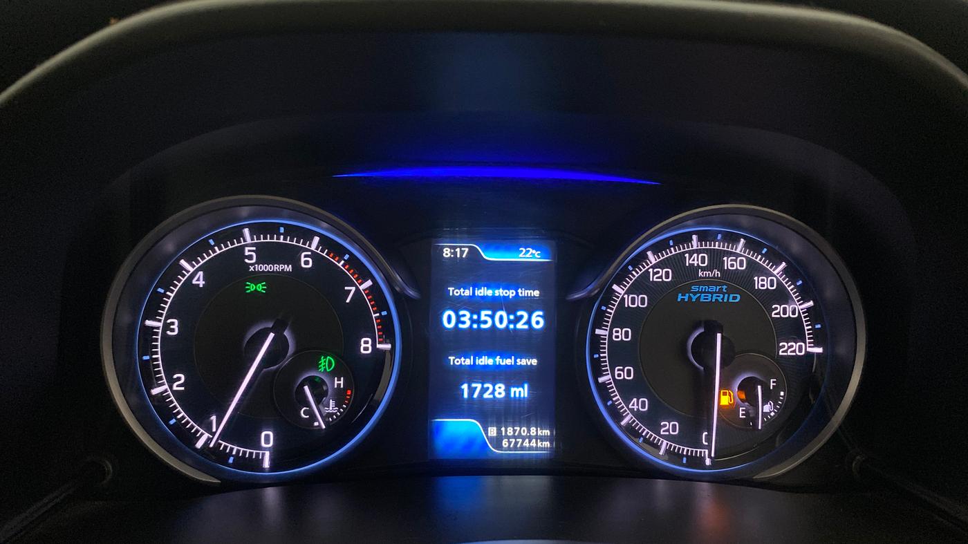 2020 Maruti XL6 ALPHA MT, Petrol, Manual, 67,740 km, Odometer Image