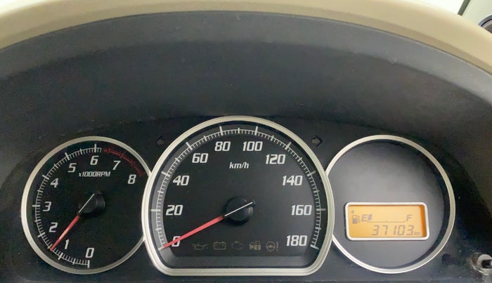 2012 Maruti Zen Estilo VXI, Petrol, Manual, 37,103 km, Odometer Image