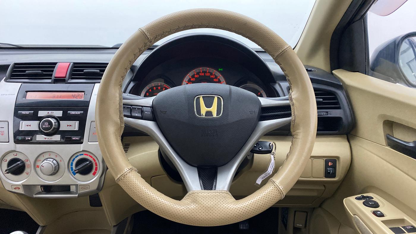 2011 Honda City S MT PETROL, Petrol, Manual, 72,897 km, Steering Wheel Close Up