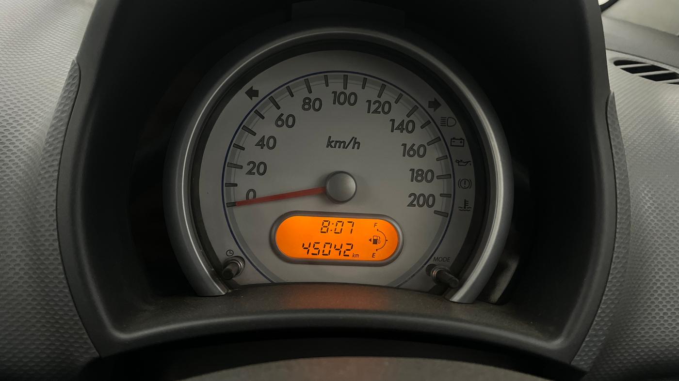 2014 Maruti Ritz VXI, Petrol, Manual, 45,015 km, Odometer Image