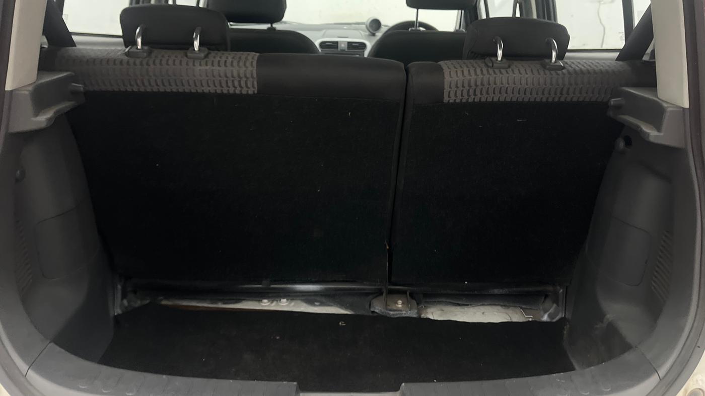 2014 Maruti Ritz VXI, Petrol, Manual, 45,015 km, Boot Inside