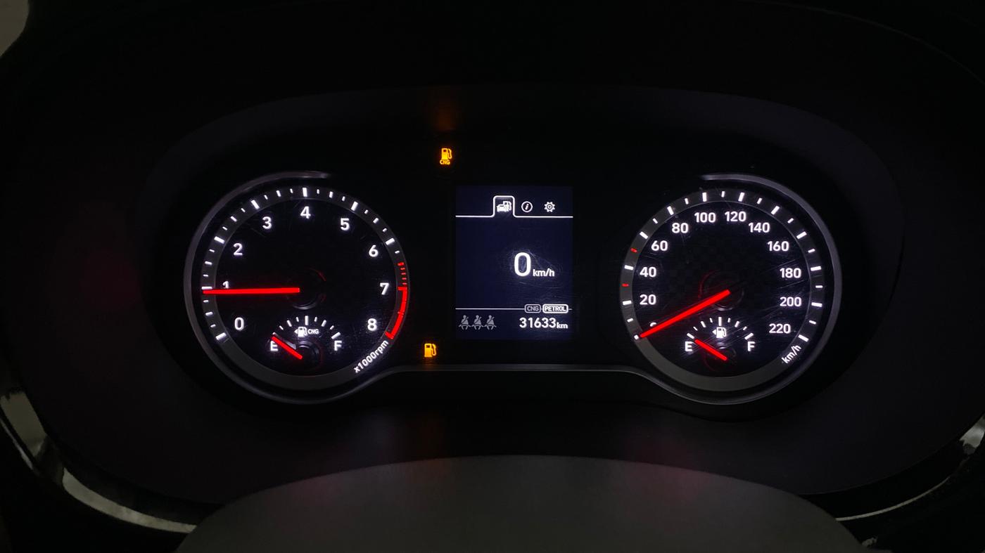 2023 Hyundai AURA SX 1.2 CNG, CNG, Manual, 31,633 km, Odometer Image