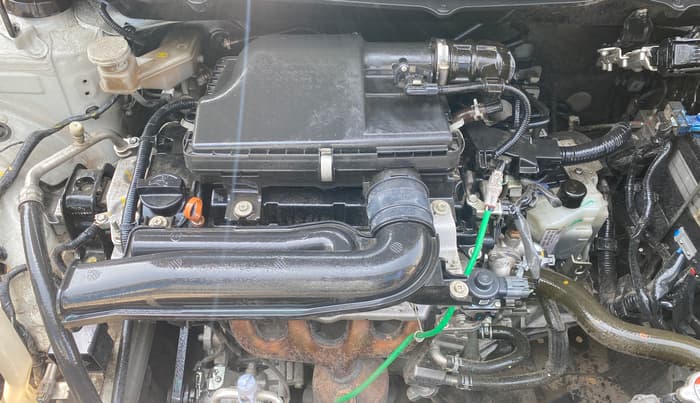 2024 Toyota Glanza V AMT, Petrol, Automatic, 22,976 km, Engine View