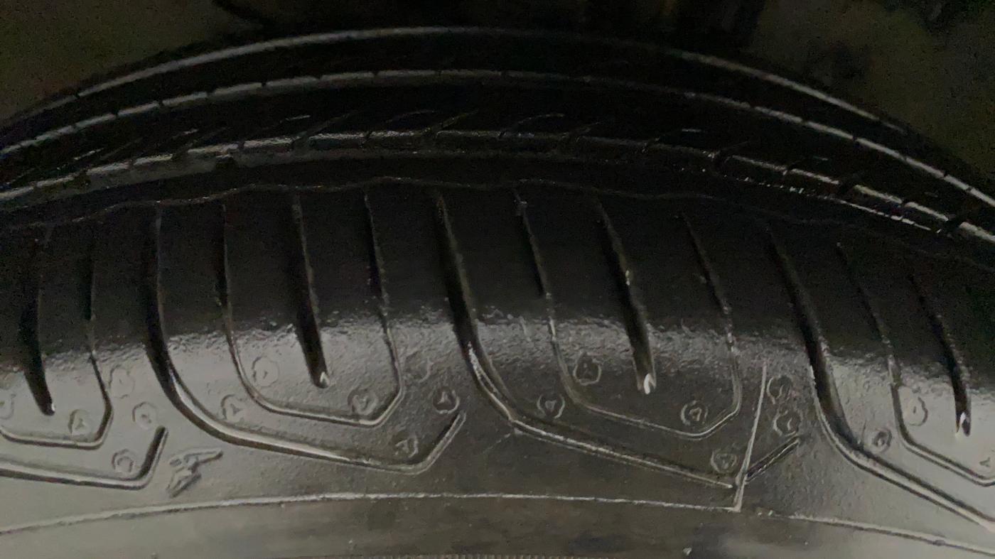 2022 Tata Tiago XM CNG, CNG, Manual, 23,255 km, Left Rear Tyre Tread