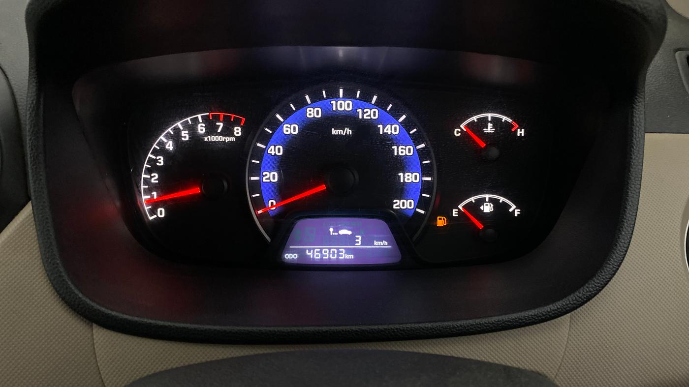 2016 Hyundai Xcent SX 1.2, Petrol, Manual, 46,903 km, Odometer Image
