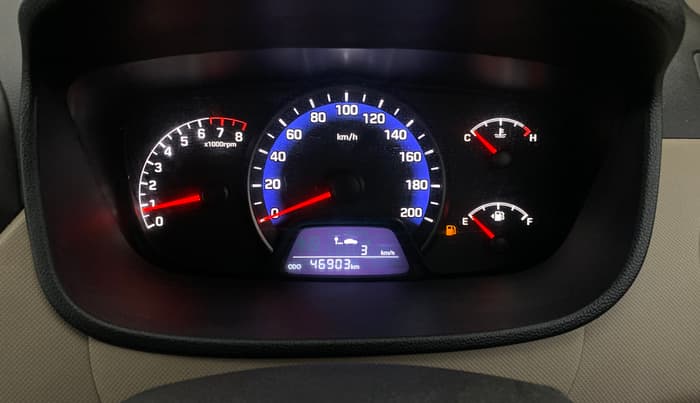 2016 Hyundai Xcent SX 1.2, Petrol, Manual, 46,903 km, Odometer Image