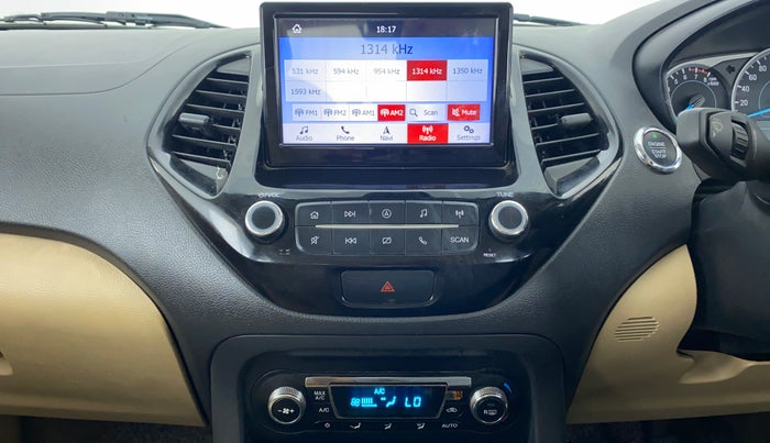 2018 Ford Figo Aspire 1.2 TITANIUM PETROL, CNG, Manual, 74,874 km, Air Conditioner