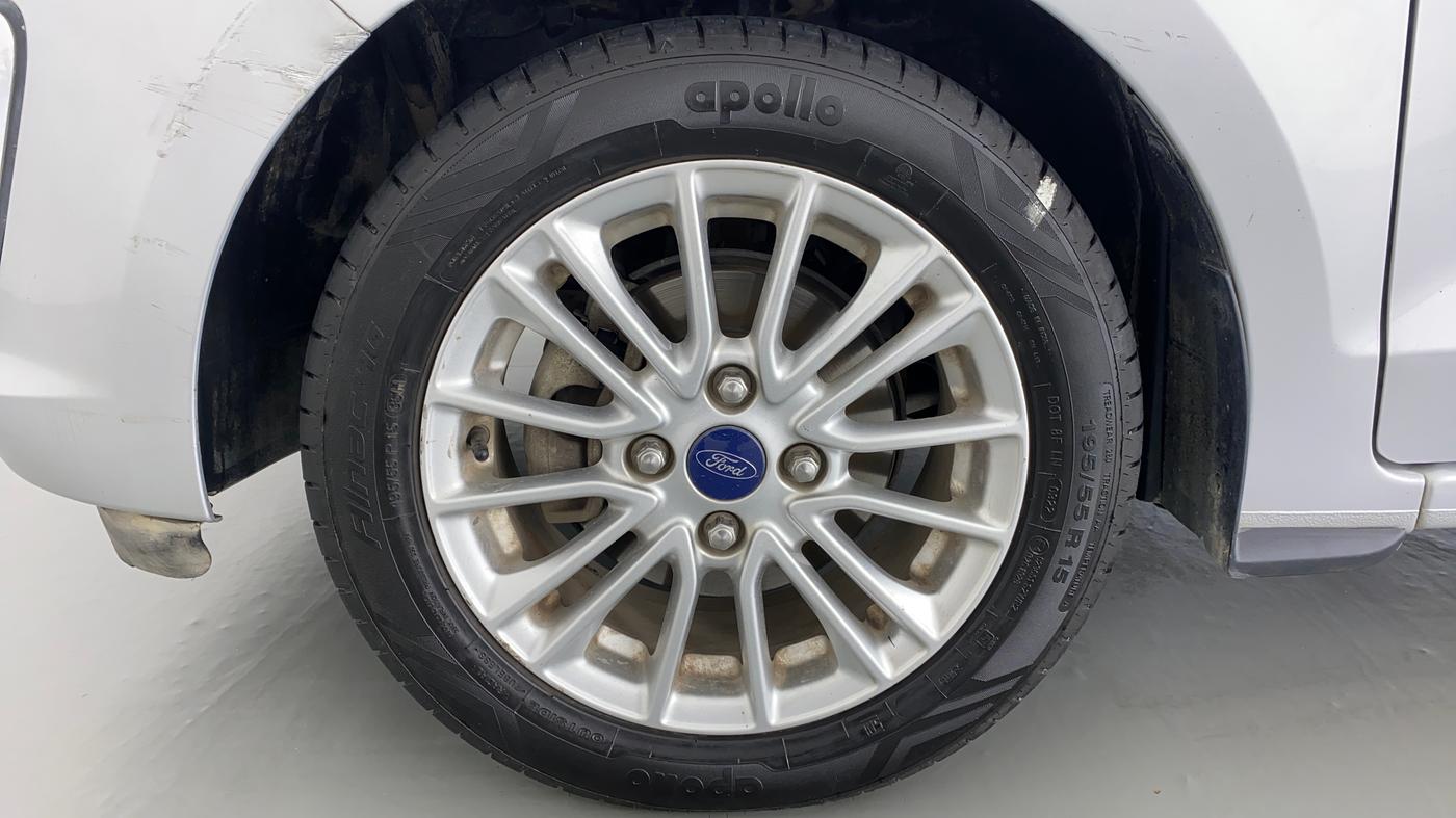2018 Ford Figo Aspire 1.2 TITANIUM PETROL, CNG, Manual, 74,874 km, Left Front Wheel