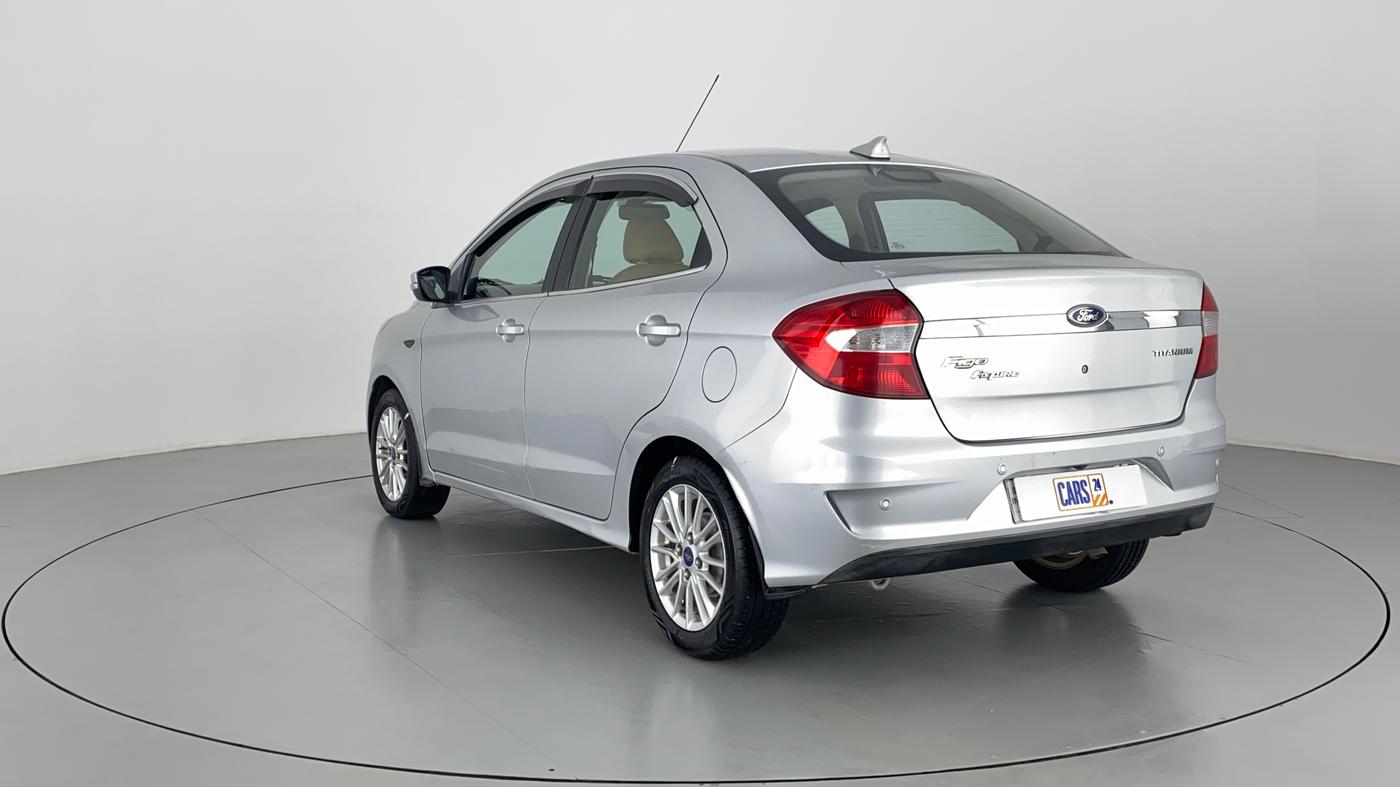 2018 Ford Figo Aspire 1.2 TITANIUM PETROL, CNG, Manual, 74,874 km, Left Back Diagonal