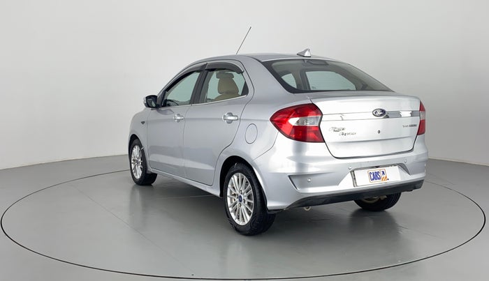 2018 Ford Figo Aspire 1.2 TITANIUM PETROL, CNG, Manual, 74,874 km, Left Back Diagonal