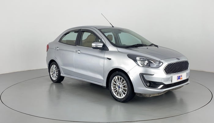 2018 Ford Figo Aspire 1.2 TITANIUM PETROL, CNG, Manual, 74,874 km, Right Front Diagonal