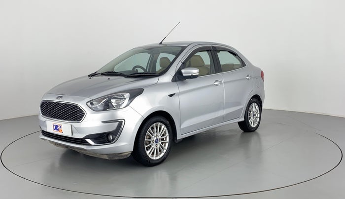 2018 Ford Figo Aspire 1.2 TITANIUM PETROL, CNG, Manual, 74,874 km, Left Front Diagonal