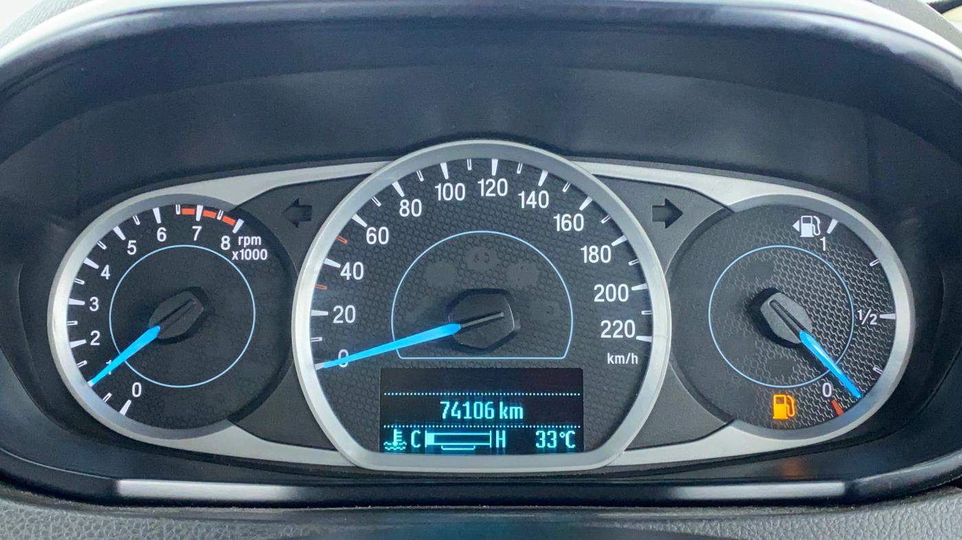 2018 Ford Figo Aspire 1.2 TITANIUM PETROL, CNG, Manual, 74,874 km, Odometer Image
