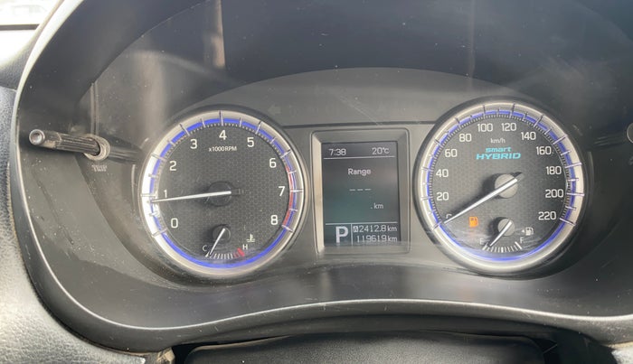 2021 Maruti S Cross ZETA AT 1.5, CNG, Automatic, 1,19,619 km, Odometer Image
