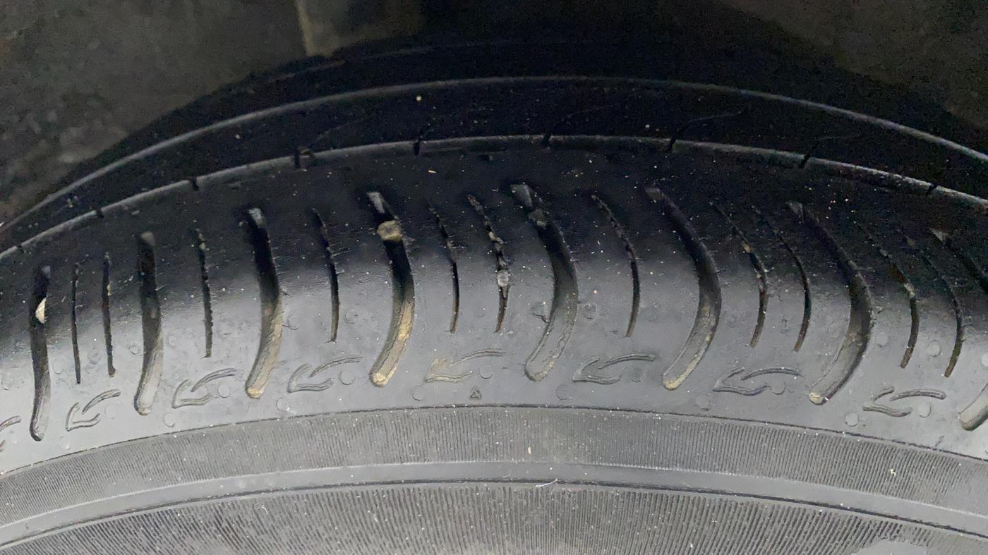 2018 Honda Amaze 1.2L I-VTEC V CVT, Petrol, Automatic, 36,778 km, Right Rear Tyre Tread