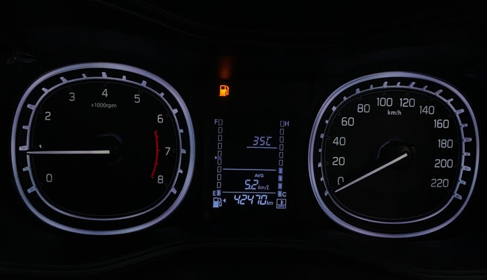 2022 Maruti BREZZA ZXI, Petrol, Manual, 42,466 km, Odometer Image
