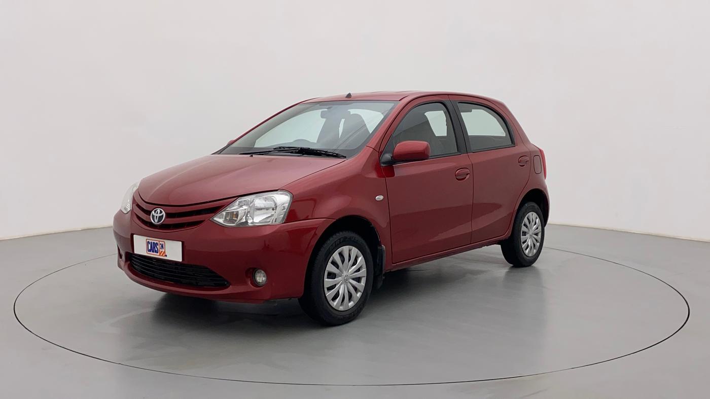 2011 Toyota Etios Liva G, Petrol, Manual, 25,501 km, Left Front Diagonal