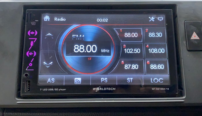 2019 Honda Amaze 1.2L I-VTEC E, Petrol, Manual, 21,981 km, Infotainment System