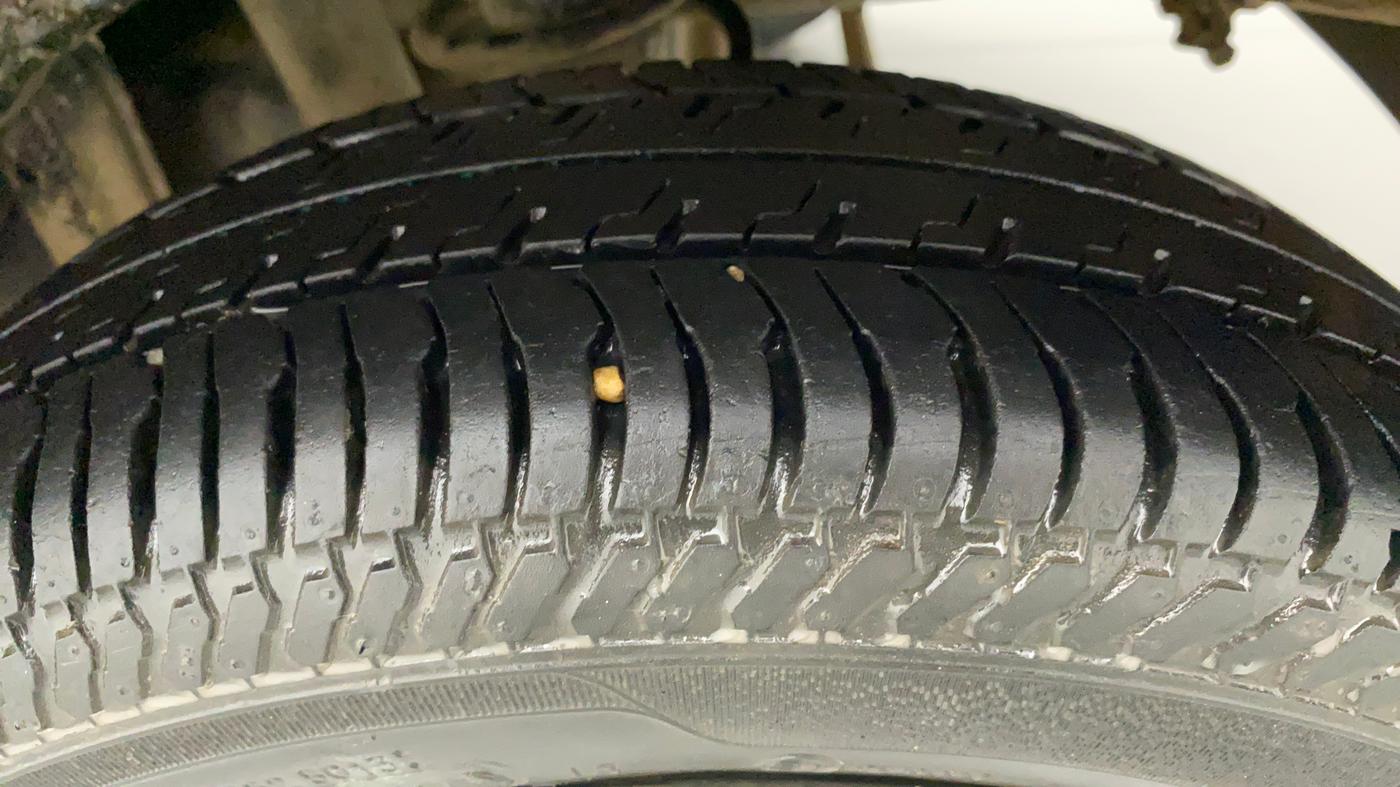 2014 Maruti Alto K10 VXI, Petrol, Manual, 47,899 km, Left Rear Tyre Tread