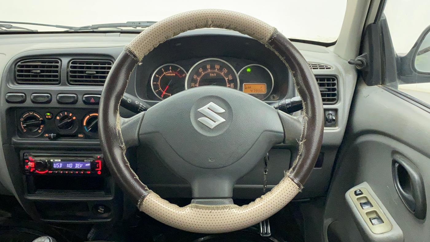 2014 Maruti Alto K10 VXI, Petrol, Manual, 47,899 km, Steering Wheel Close Up