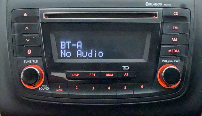 2018 Maruti Dzire VXI, Petrol, Manual, 69,845 km, Infotainment System