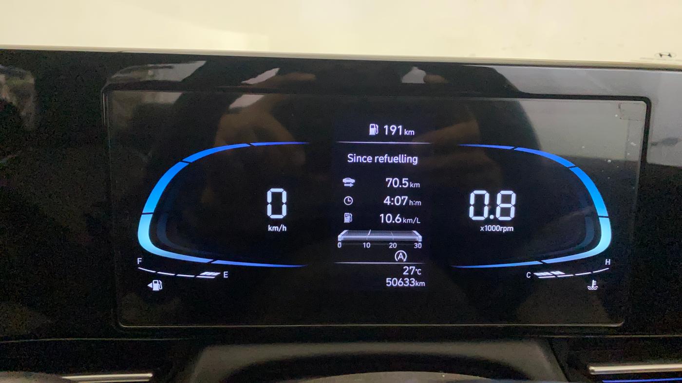 2023 Hyundai Verna SX 1.5 l MPI, Petrol, Manual, 50,633 km, Odometer Image
