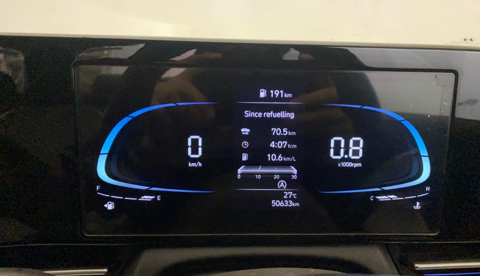 2023 Hyundai Verna SX 1.5 l MPI, Petrol, Manual, 50,633 km, Odometer Image