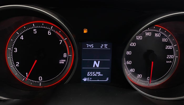 2021 Maruti Swift ZXI AMT, Petrol, Automatic, 65,525 km, Odometer Image