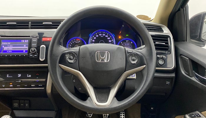 2015 Honda City V MT PETROL, Petrol, Manual, 65,295 km, Steering Wheel Close Up