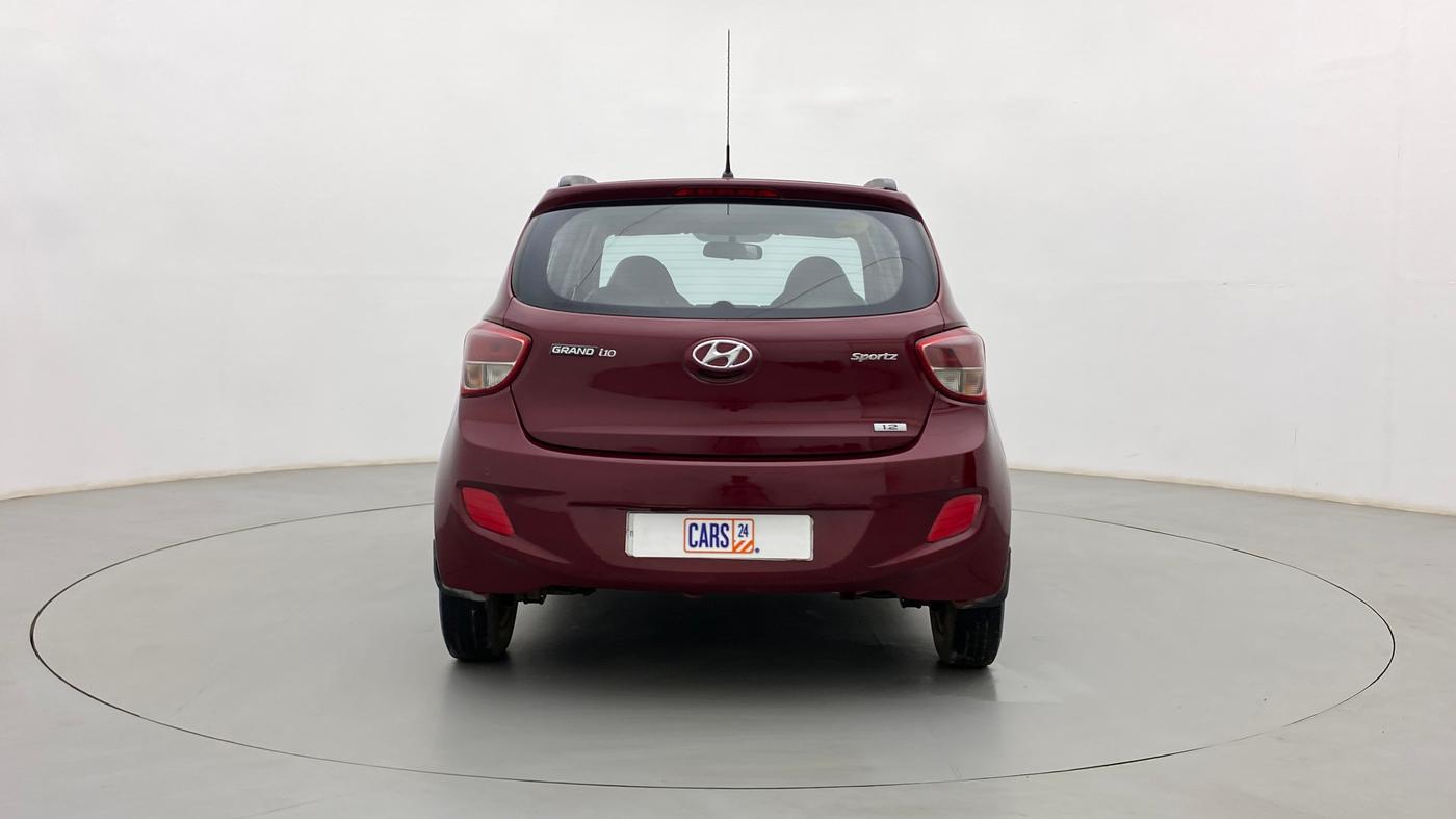 2015 Hyundai Grand i10 SPORTZ 1.2 KAPPA VTVT, Petrol, Manual, 1,14,071 km, Back/Rear